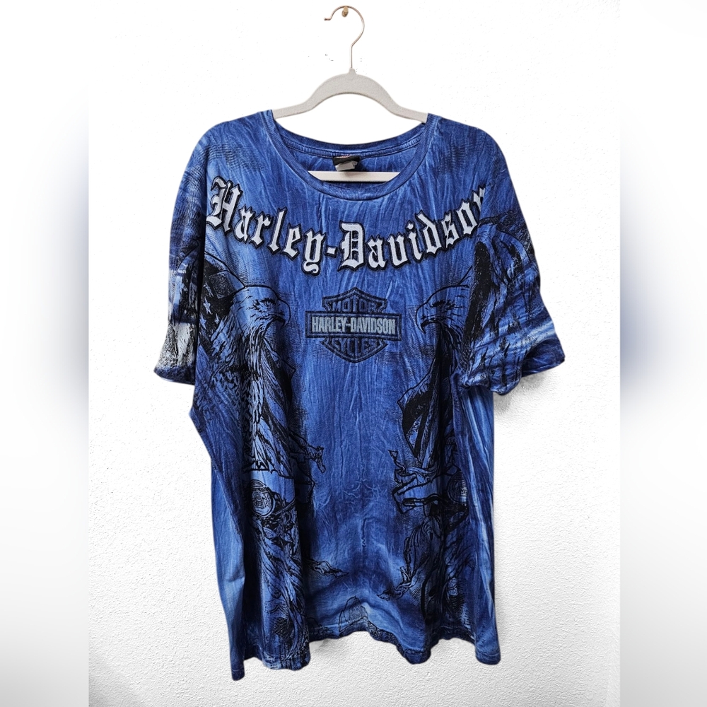 Harley-Davidson 2011 Blue Short Sleeve Tee
